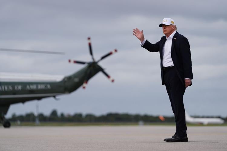 Photos show President Trump's two-day visit to Ireland that combines work and pleasure.