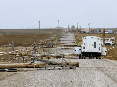 Storm damage