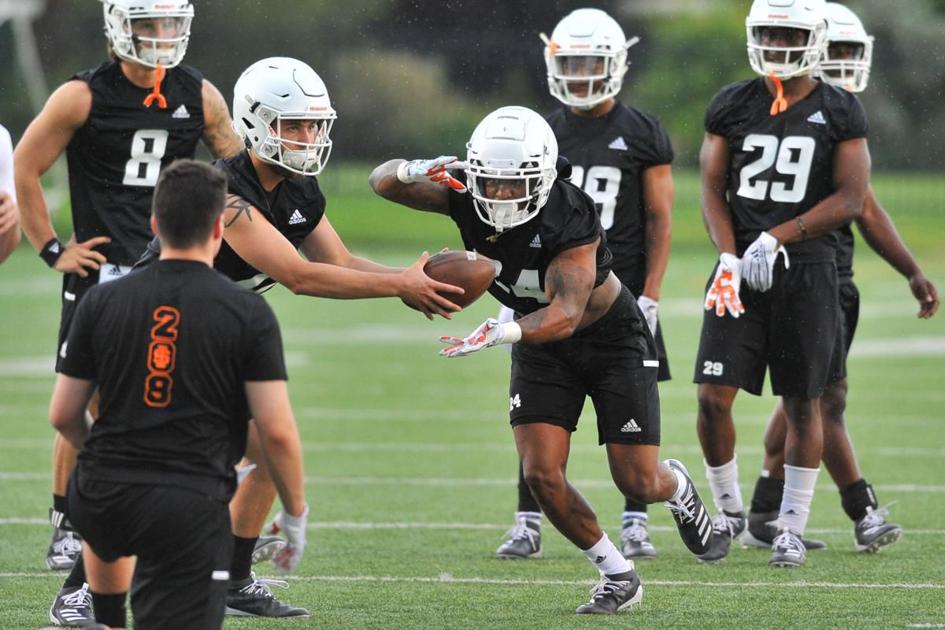 Carrying The Load Ty Flanagan Idaho State Running Backs Ready