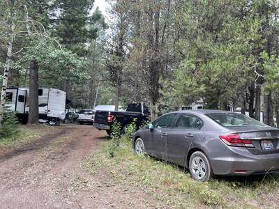 Island Park swamping driveway