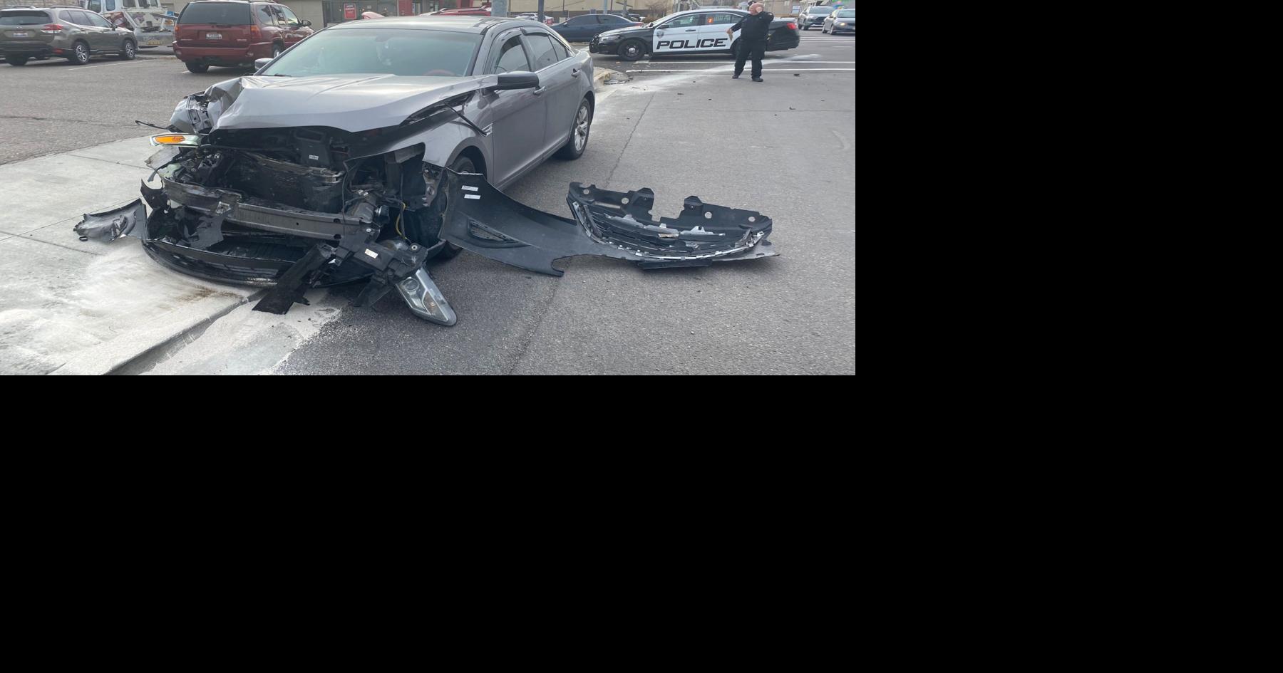 Two injured in crash near Bannock County Courthouse in Pocatello Local