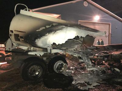 Fuel tanker truck explosion