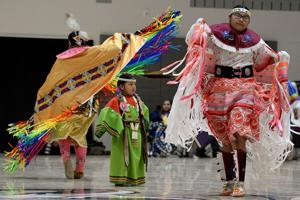 Highland High School Native American Club holds social powwow