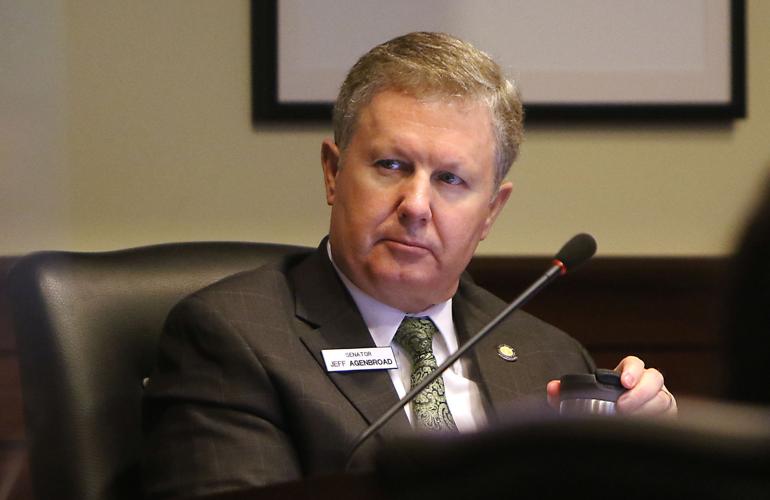 Sen. Jeff Agenbroad (main photo)