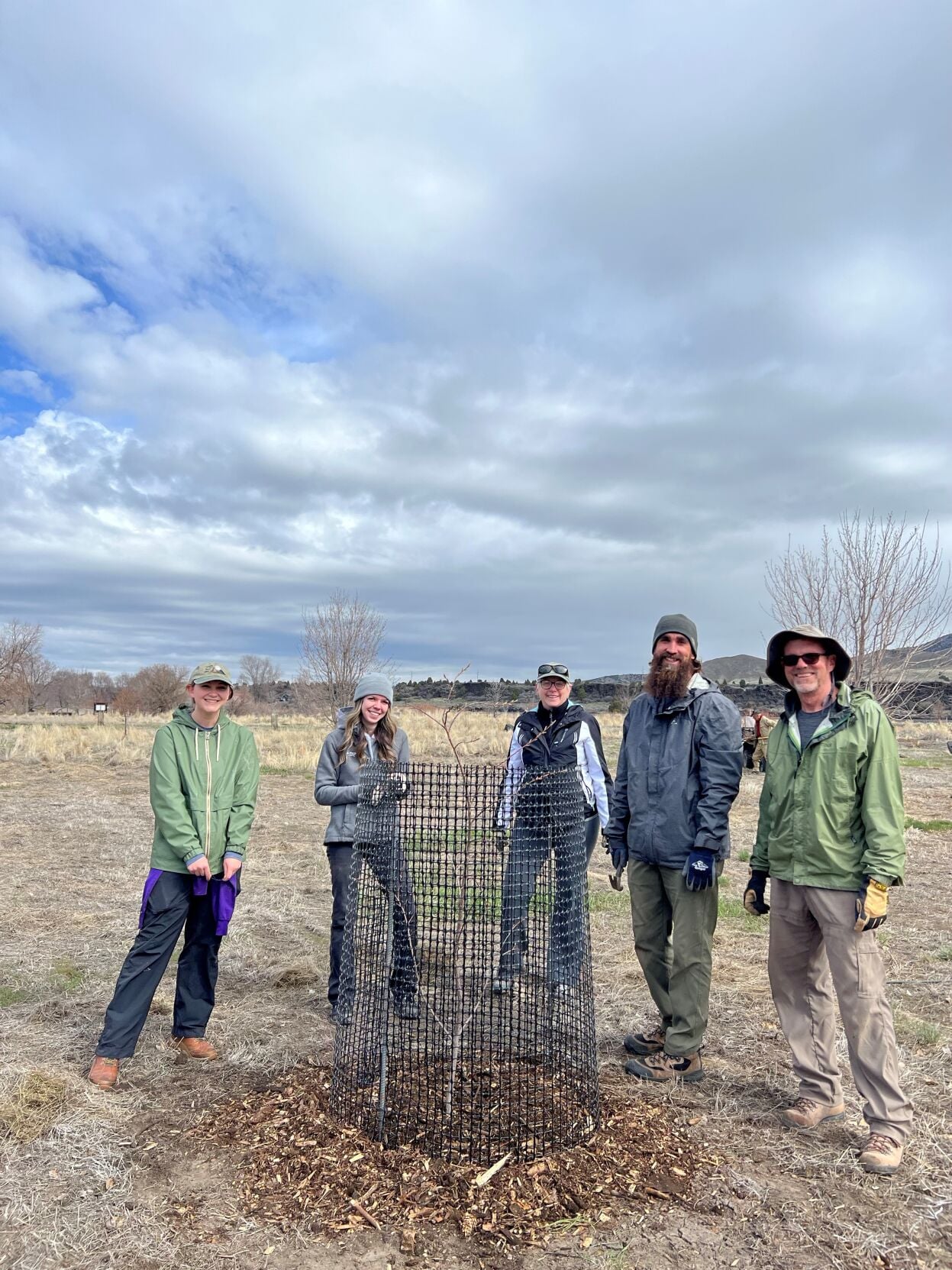 Volunteer planting project