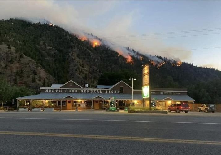 Moose Fire North Fork