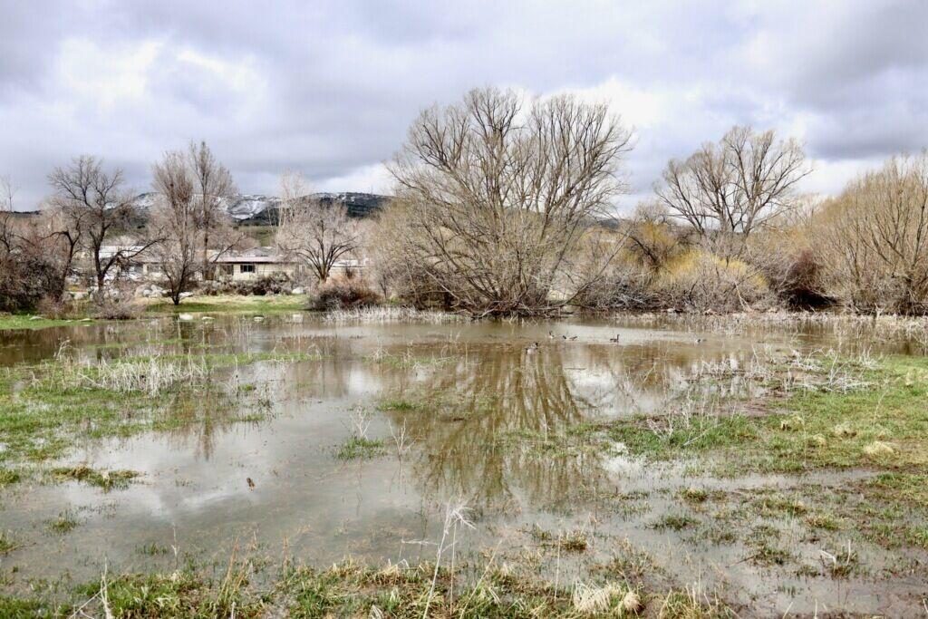 FLOOD WARNING Weather service fears Portneuf River could overflow its