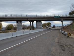 I-15 traffic shifts at Riverton Road overpass