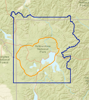 Yellowstone caldera