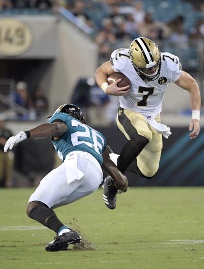 New Orleans Saints Taysom Hill Scores Touchdown Shows
