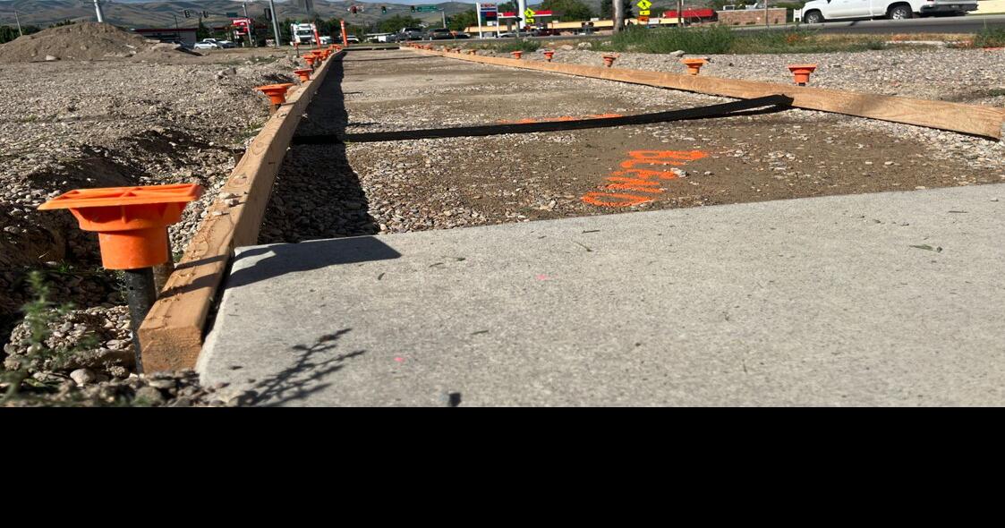 Crews to complete curbs, gutters and sidewalks on Pocatello Creek Road