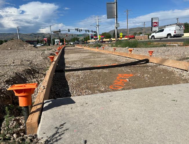 Crews to complete curbs, gutters and sidewalks on Pocatello Creek Road
