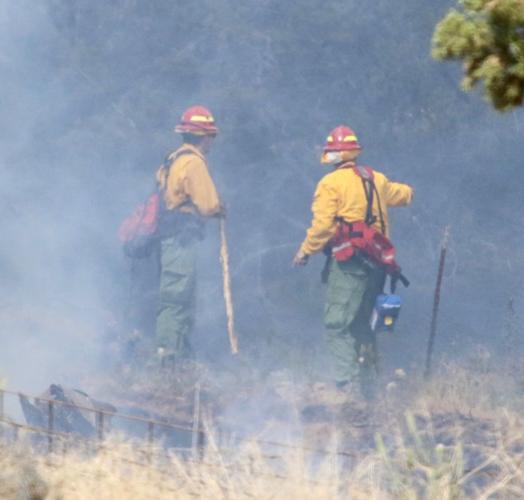 Wildfire near Pocatello