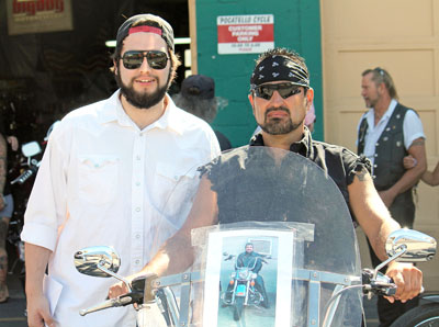 Memorial motorcycle ride for Armando Archuleta