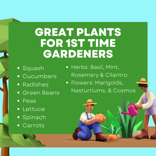 Green and White Creative Illustration National Gardening Day Celebration Facebook Post (Instagram Post (Square)) - 4