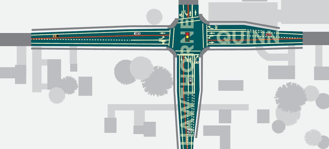Hawthorne-Quinn intersection digital rendering