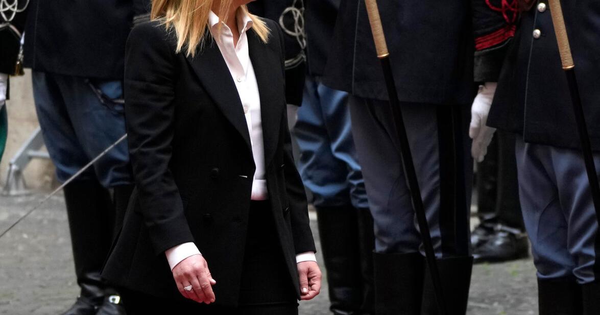 Italy Meloni Fashion Meets Politics