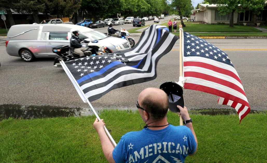 Funeral services held for Shelley police officer who died in line of