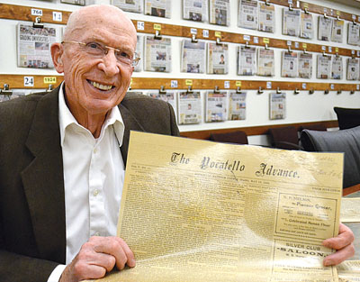 Caribou County Historian Norman Tolman