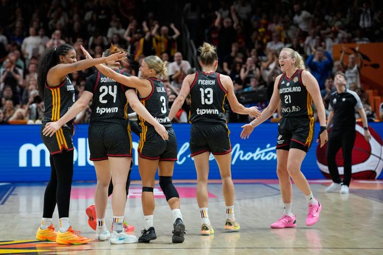 WCup Germany Belgium Basketball