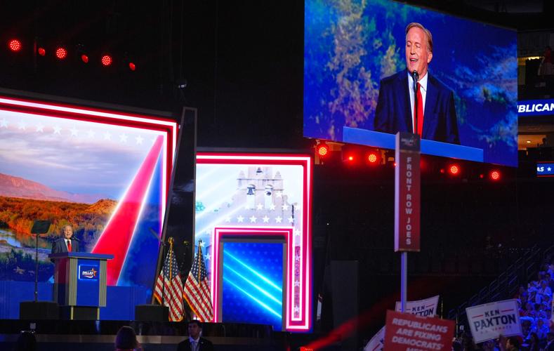 Trump takes center stage at Republicans’ first midterm convention