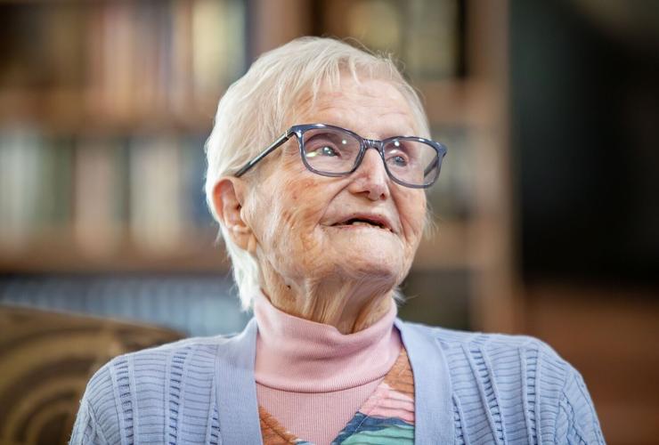 Edith Amaral turns 106