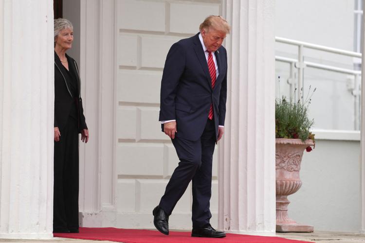 Photos show President Trump's visit to Ireland that combines work and pleasure