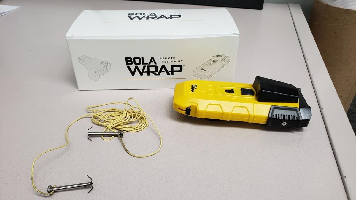 That's a WRAP Pocatello police add two restraint devices to their