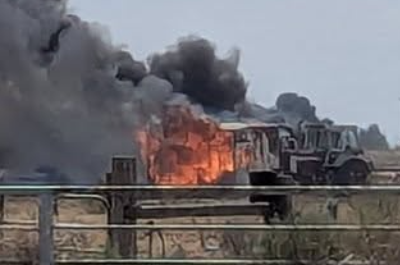 Fort Hall wildfire