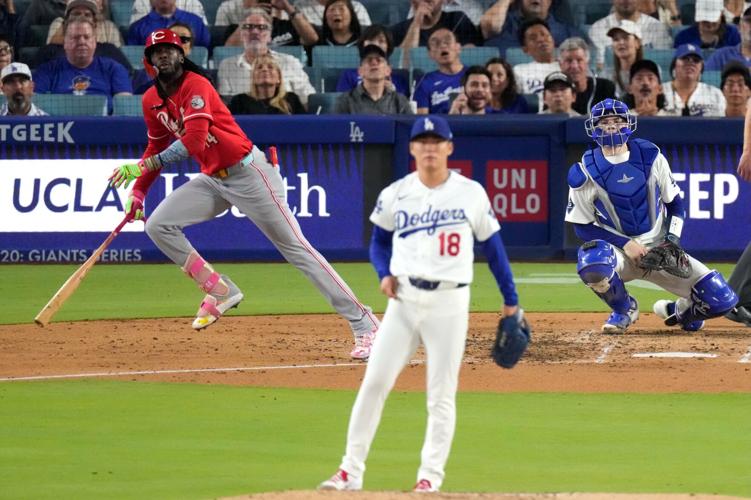 Reds Dodgers Baseball