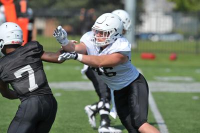 Austin Campbell fall camp 2018