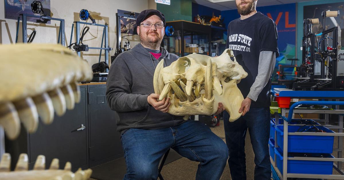 Idaho Museum of Natural History adds giant skeletons to national 3D collection