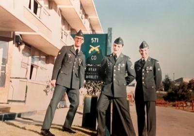James McCoy in uniform
