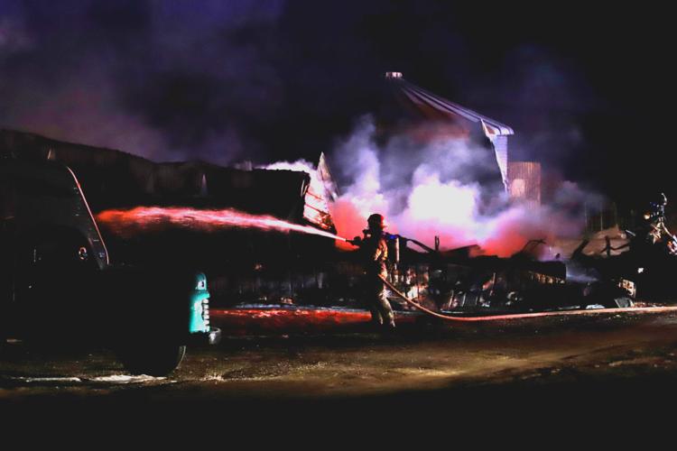 Fire destroys shop building south of Pocatello Freeaccess