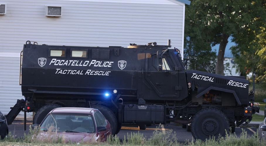 SWAT armored vehicle