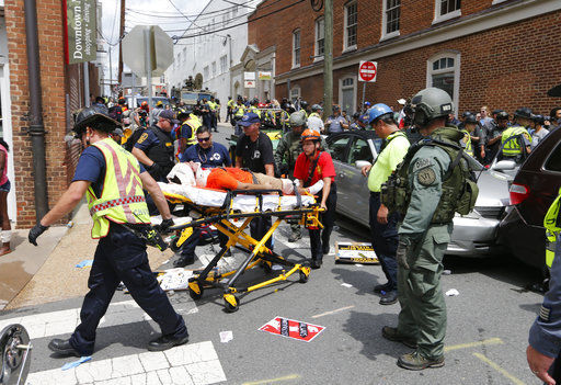 White nationalist rally, violence rock Virginia city; 1 dead