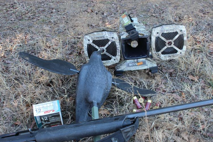 Crow hunting in Texas