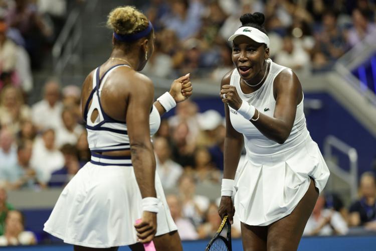 Venus and Serena Williams put on a show in thrilling U.S. Open return, in photos