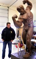 Arnold Schwarzenegger among those mourning death of Lewiston sculptor