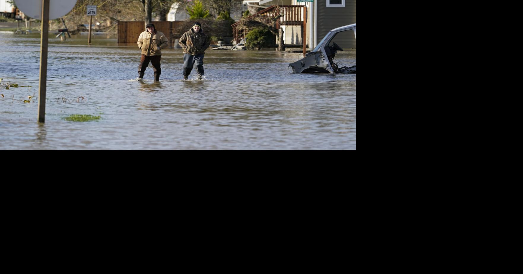 USCanada border towns assess damage from devastating floods Local