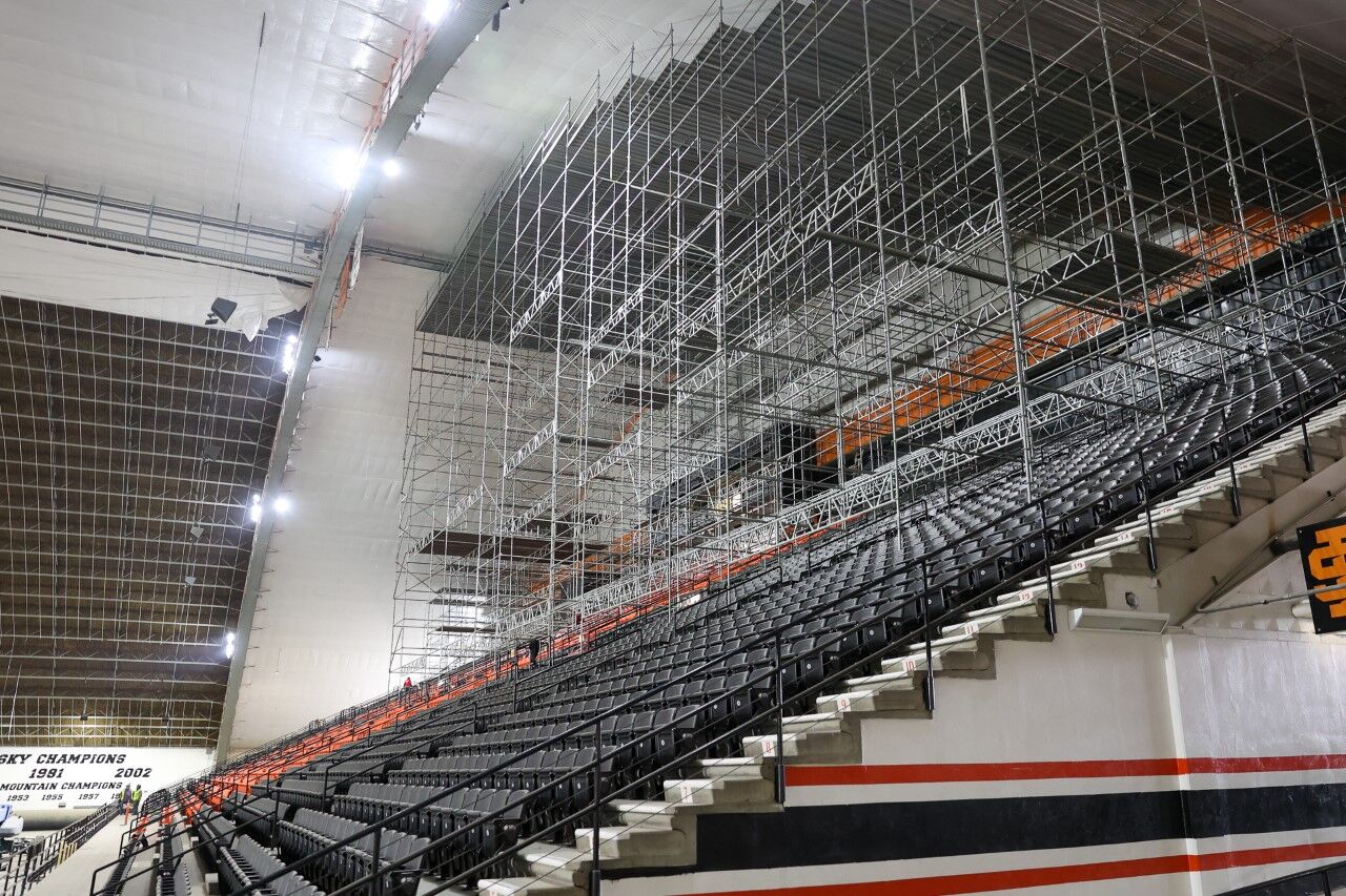 Big changes underway at ISU's Holt Arena, Chronicle