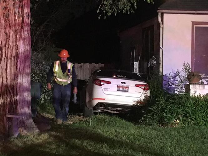 Car crashes into house