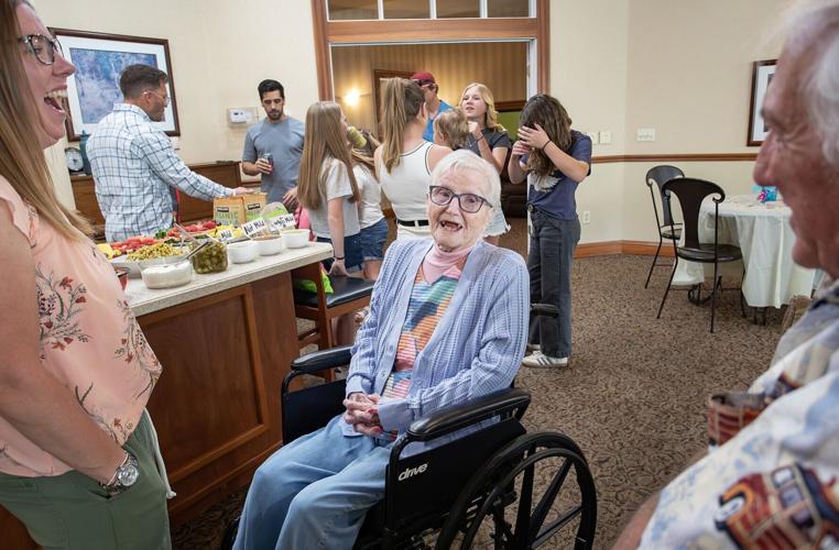Edith Amaral turns 106