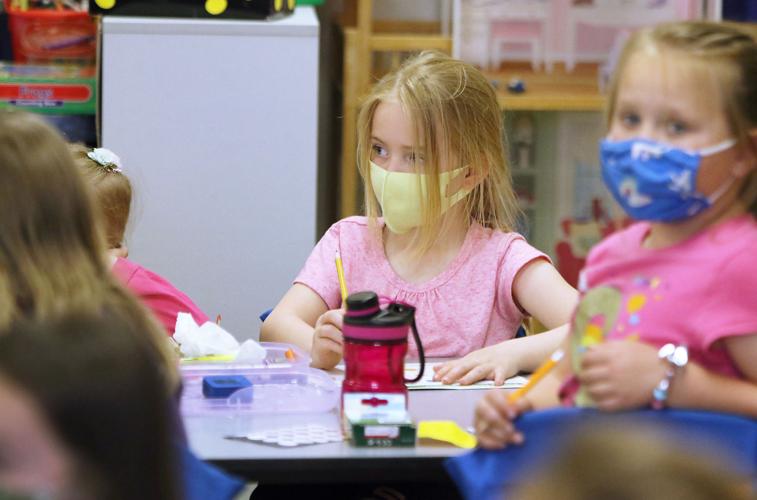 Masks in Kuna Kindergarten