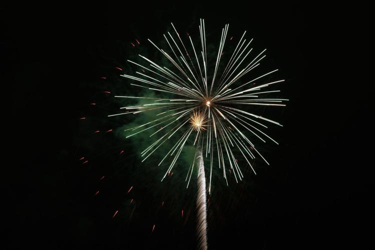Photos of Christmas in the Night Time Skies at Pocatello fairgrounds