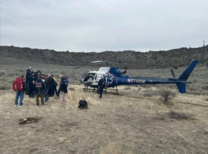 Man suffers injury after falling 30 feet at Menan Butte Trail