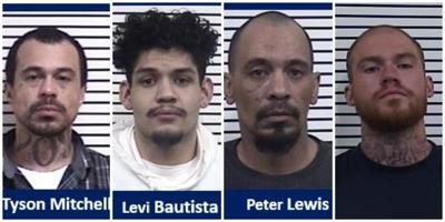 Tyson Mitchell, Levi Bautista, Peter Lewis and Larry Robinson escapees