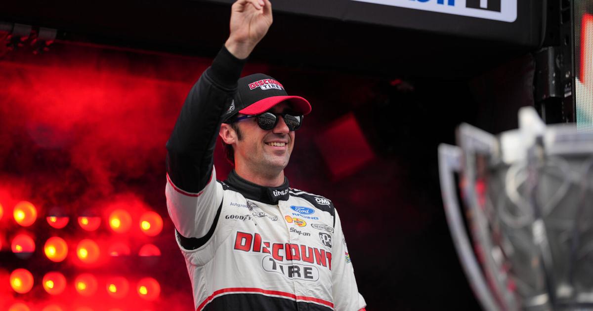 Austin Cindric Greets Fans Ahead of Darlington NASCAR Cup Series Race
