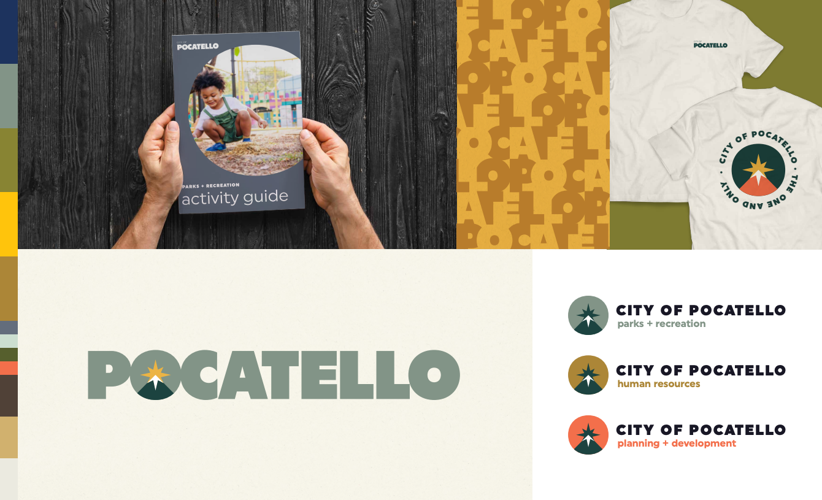 City of Pocatello rebrand design 2