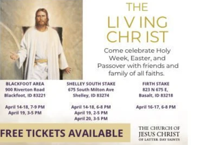 The Living Christ Graphic